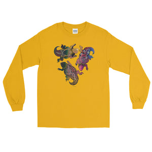 HORNED LIZARDS Long Sleeve T-Shirt - COOOL CATS