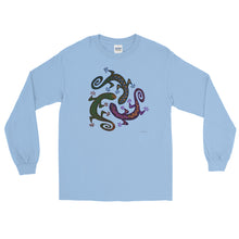 GECKO CIRCLE Long Sleeve T-Shirt - COOOL CATS