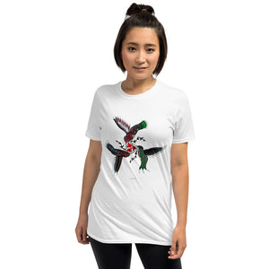HUMMINGBIRD CIRCLE SShort-Sleeve Unisex T-Shirt