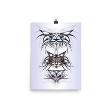 TRIBAL CATS SPIRITS Poster - COOOL CATS