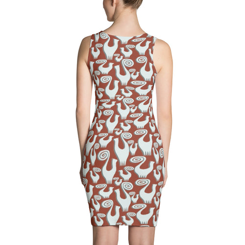 SNOOTY CATS  GALORE Sublimation Cut & Sew Dress - COOOL CATS