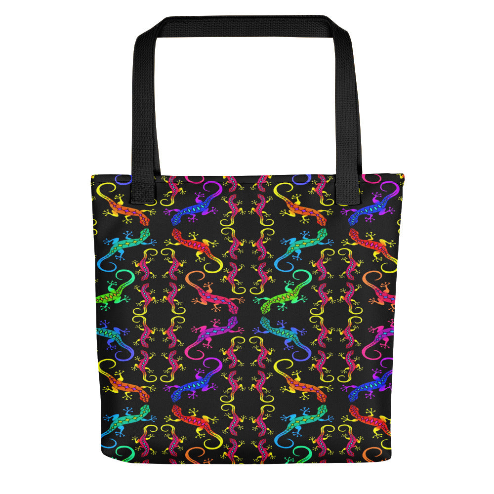GECKO PUZZLE Tote bag - COOOL CATS