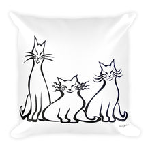 ARISTOCATS Square Pillow (2 sided front & back) - COOOL CATS