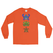 TRIBAL TURTLES VERTICAL Long Sleeve T-Shirt - COOOL CATS