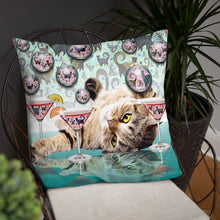 COSMO CAT COCKTAIL Basic Pillow