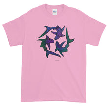 SHARK CIRCLE Short-Sleeve T-Shirt - COOOL CATS