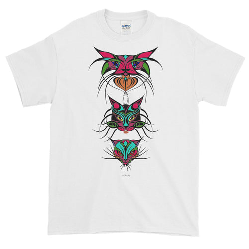 TRIBAL CATS Short-Sleeve T-Shirt - COOOL CATS