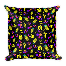 FRUIT COCKTAIL Square Pillow - COOOL CATS