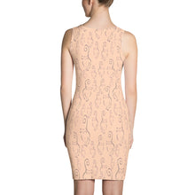 SILHOUETTE SCATTER Sublimation Cut & Sew Dress - COOOL CATS