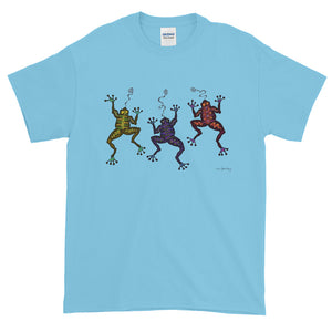 DANCING FROGS Short-Sleeve T-Shirt - COOOL CATS