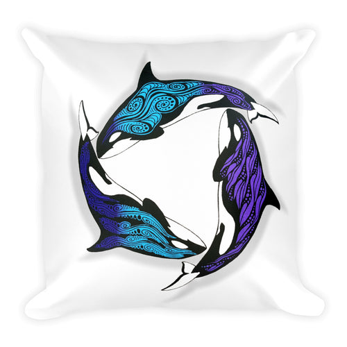 ORCAS Square Pillow - COOOL CATS