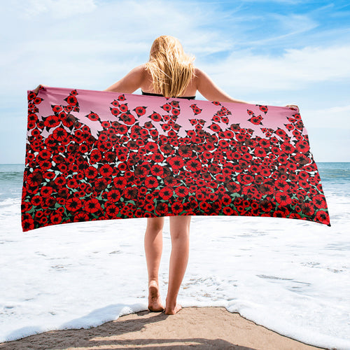 Towel designed by Award Winning California Artist John A. Conroy