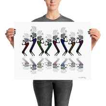 JAZZY KOKOPELLI LINE DANCE Poster