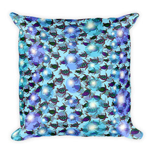 SEA TURTLES Square Pillow - COOOL CATS