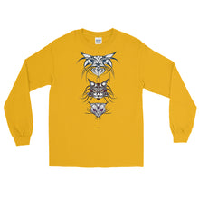 TRIBAL CATS  SPIRITS Long Sleeve T-Shirt - COOOL CATS