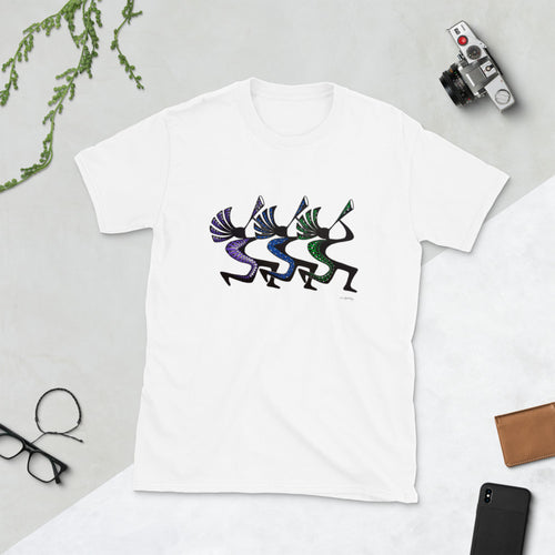 JAZZY KOKOPELLI Short-Sleeve Unisex T-Shirt