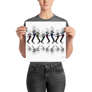 JAZZY KOKOPELLI LINE DANCE Poster