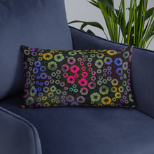 Assorted Rose Colors designer Basic Pillow by John A. Conroy