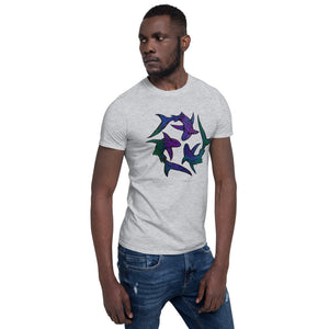 SHARK CIRCLE Short-Sleeve Unisex T-Shirt