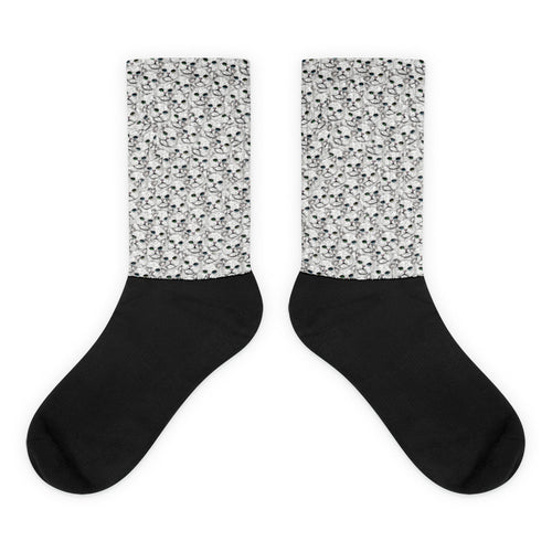 ANGORA FACES Socks - COOOL CATS