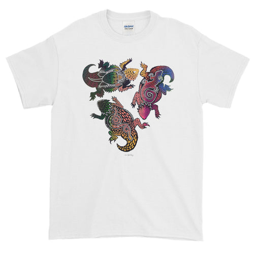 HORNED LIZARDS Short-Sleeve T-Shirt - COOOL CATS