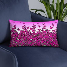 Pink Bed of Roses designer Basic Pillow by John A. Conroy