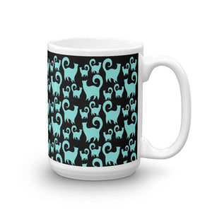 BLUE CATS Mug - COOOL CATS