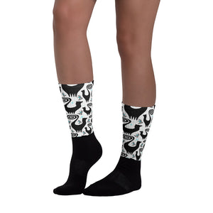 SNOOTY COCKTAILS Socks - COOOL CATS