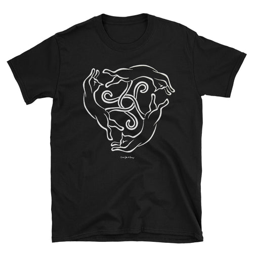 CAT KNOT Short-Sleeve Unisex T-Shirt - COOOL CATS