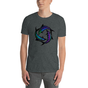 DOLPHIN CIRCLE Short-Sleeve Unisex T-Shirt