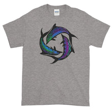 DOLPHIN CIRCLE Short-Sleeve T-Shirt - COOOL CATS