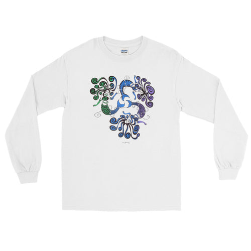 MERMAIDS Long Sleeve T-Shirt - COOOL CATS