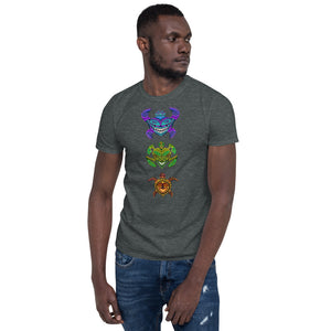 TRIBAL TURTLES Short-Sleeve Unisex T-Shirt