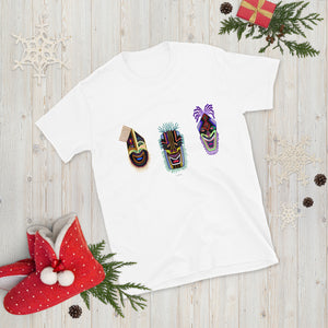 TRIBAL MASKS Short-Sleeve Unisex T-Shirt