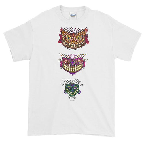 STACK MASKS Short-Sleeve T-Shirt - COOOL CATS