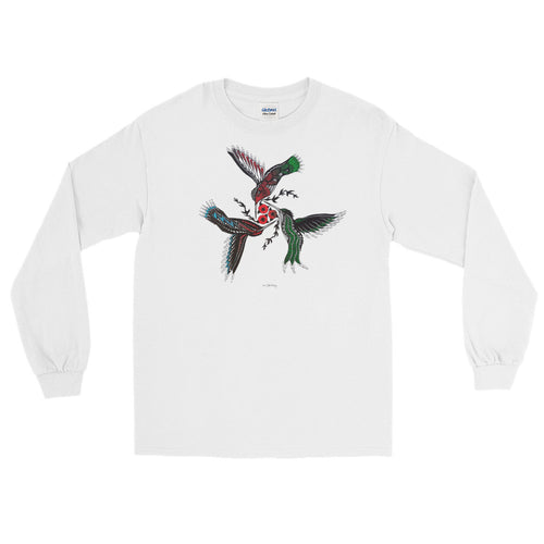 HUMMINGBIRDS Long Sleeve T-Shirt - COOOL CATS