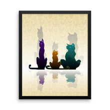 ALLEY CATS Framed poster - COOOL CATS