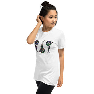 RAINBOW SNAKES Short-Sleeve Unisex T-Shirt