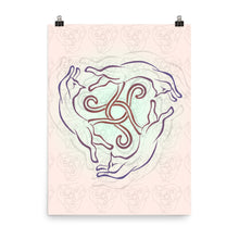 CAT KNOT Poster - COOOL CATS