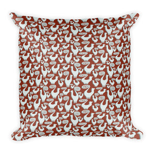 SNOOTY CATS  GALORE Square Pillow - COOOL CATS
