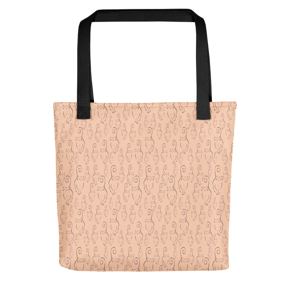 SCATTERED SILHOUETTES Tote bag - COOOL CATS