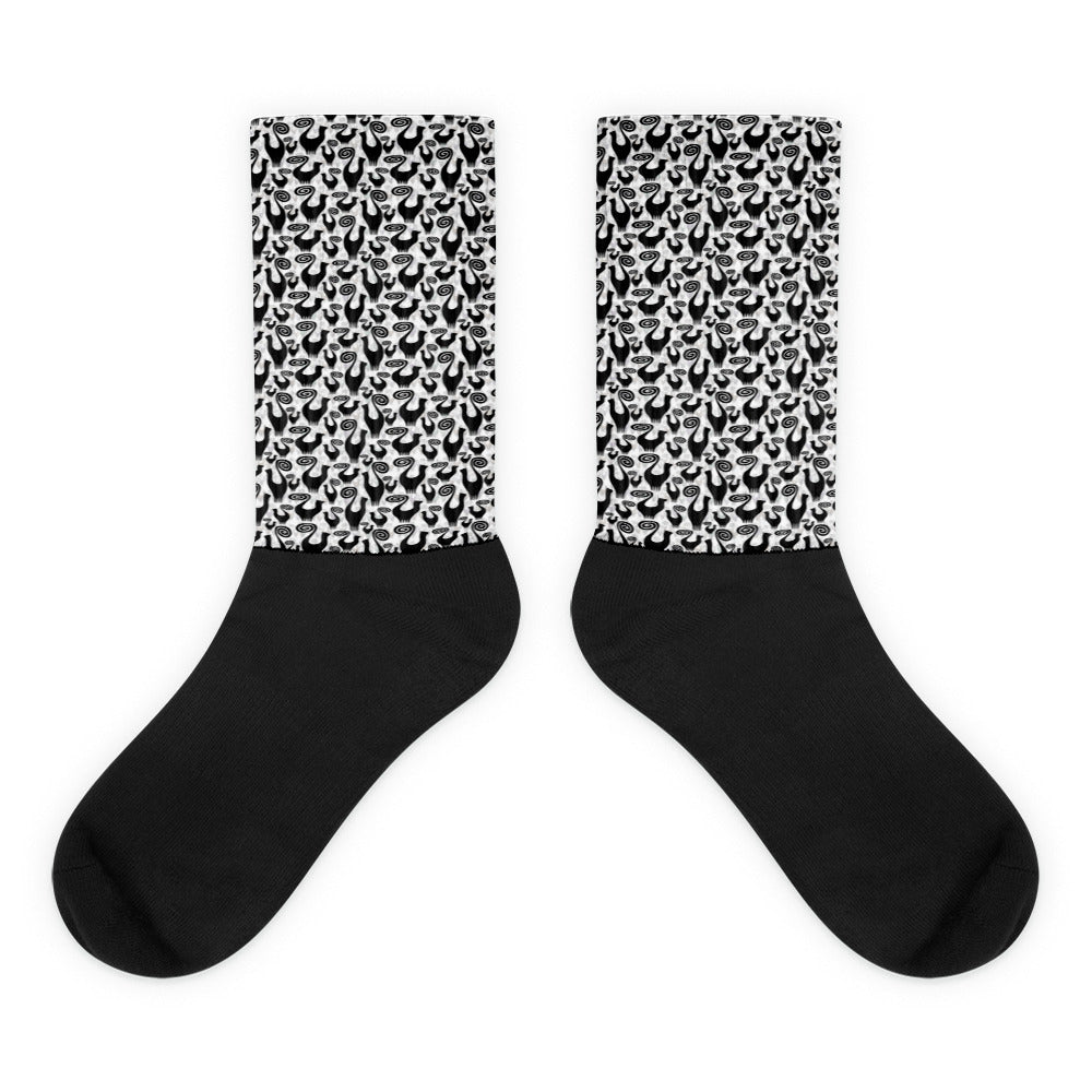 SNOOTY SCATTER Socks - COOOL CATS