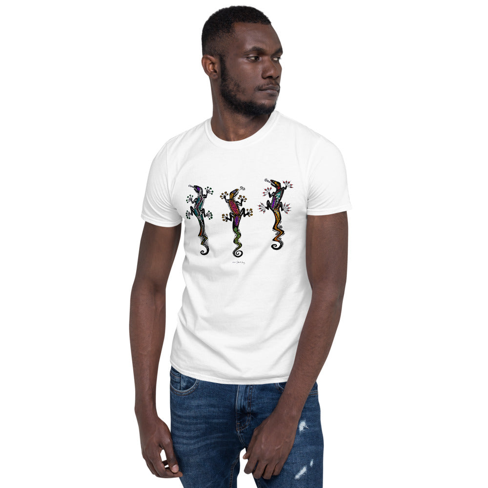 PARTY GECKOS Short-Sleeve Unisex T-Shirt