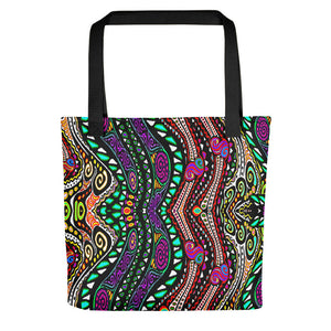 SWIRLY PATTERN Tote bag - COOOL CATS