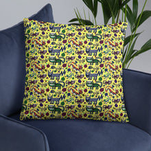 Sneaky Cats designer Basic Pillow by John A. Conroy