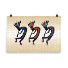 THREE KOKOPELLI Poster - COOOL CATS