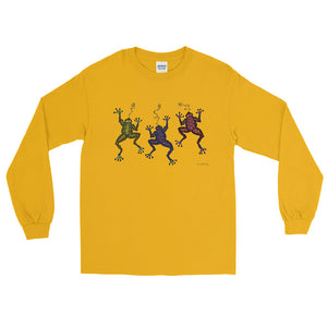 DANCING FROGS Long Sleeve T-Shirt - COOOL CATS