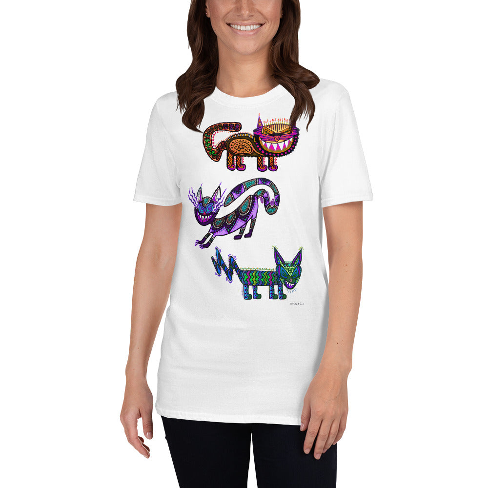 SNEAKY CATS Short-Sleeve Unisex T-Shirt