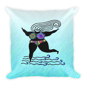 GODDESS Square Pillow - COOOL CATS