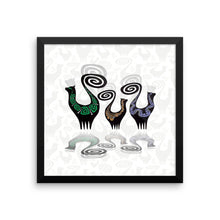 SNOOTY CATS Framed poster - COOOL CATS